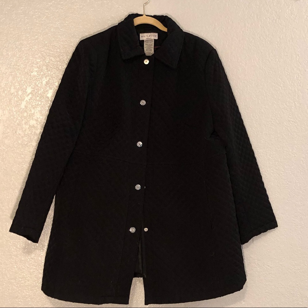 Buttoned Winter Jacket